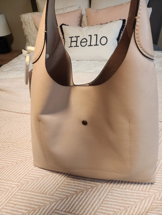 New Nwt Coach Brooklyn 39 Cream Nude Pink Handbag Bag - Picture 4 of 5